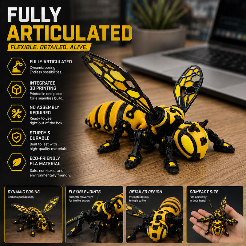 🐝 Statuetta di un'ape meccanic