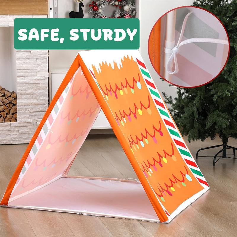 ✨ Tenda di Natale di pan di zenzero - Dove i sogni delle vacanze trovano casa 🍪🎄