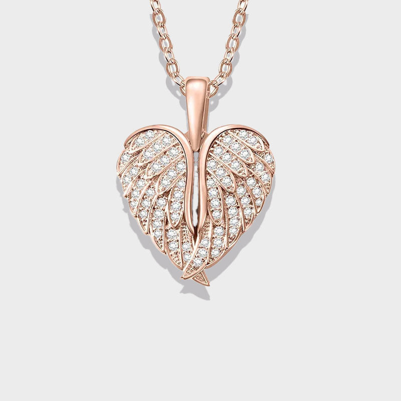 Collana personalizzata con nome e cuore a forma di pesca per San Valentino, per donna