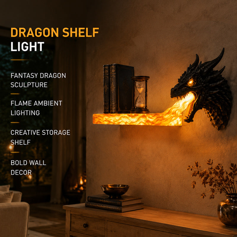 Decorazione da scaffale 3D “Dragon Fire