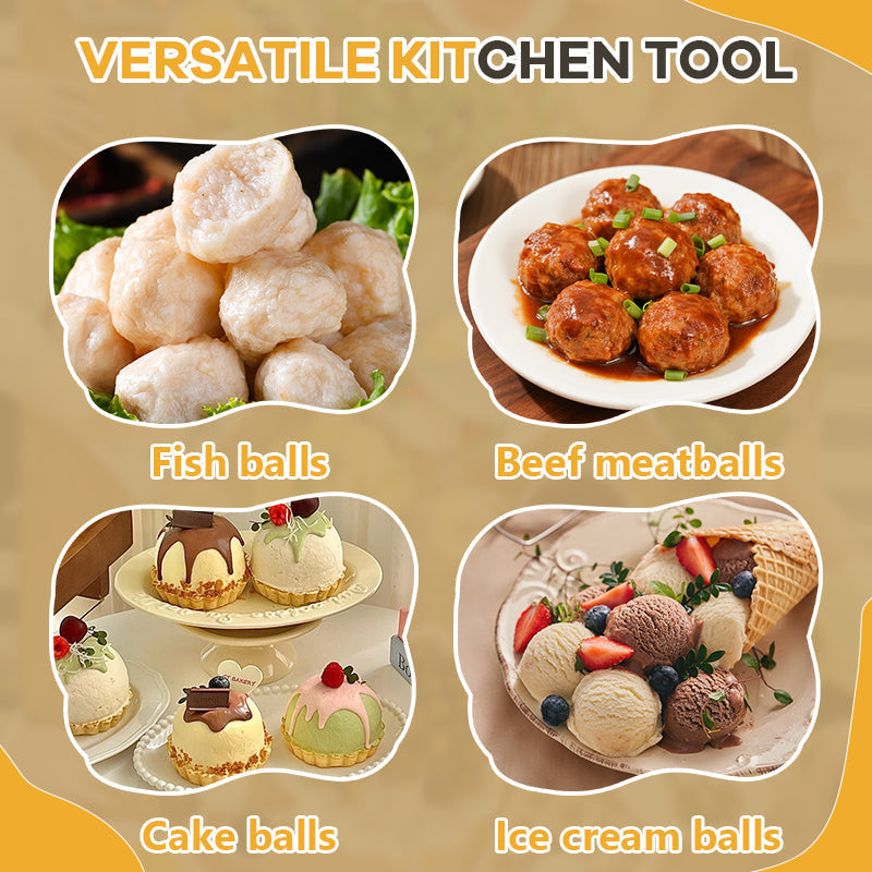 Prepara polpette perfettamente rotonde in pochi secondi senza sporcarti le mani! 🧆🧼✨