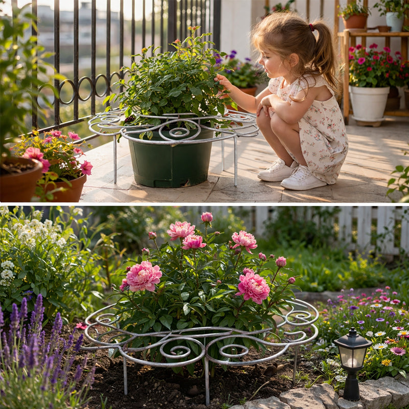 🌸 Sostegno per piante – Perché i fiori più belli hanno bisogno di un sostegno discret