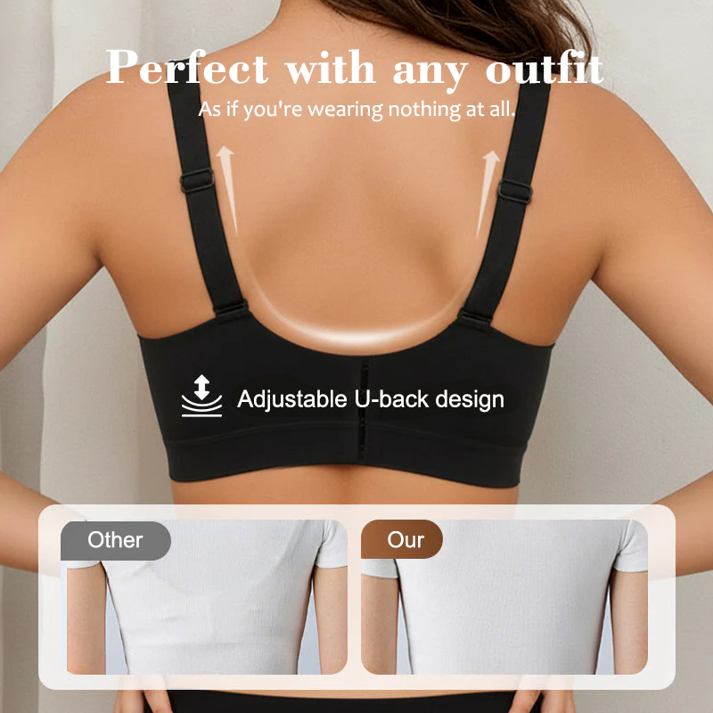 Reggiseno sportivo comfort senza cuciture da donna