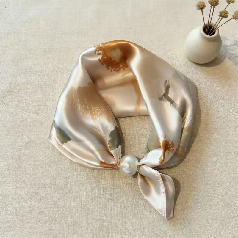 🤍 Collana con sciarpa di perle e chiusura magnetica - Chiusura magnetica, stile istantaneo in pochi secondi! ✨📦