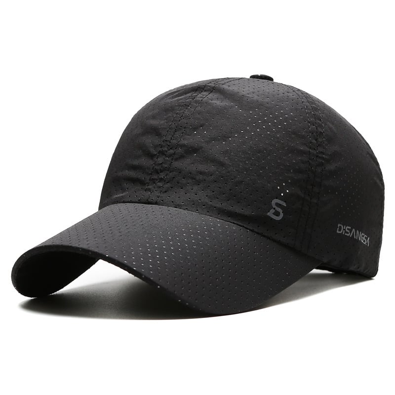 Cappellino da baseball ad asciugatura rapida con protezione UV – Cappellino unisex traspirante e regolabil