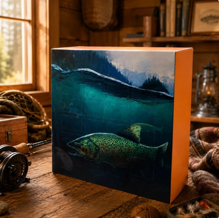 🎣 24 giorni di sorprese di pesca: il regalo di Natale perfetto per gli appassionati di pesca.