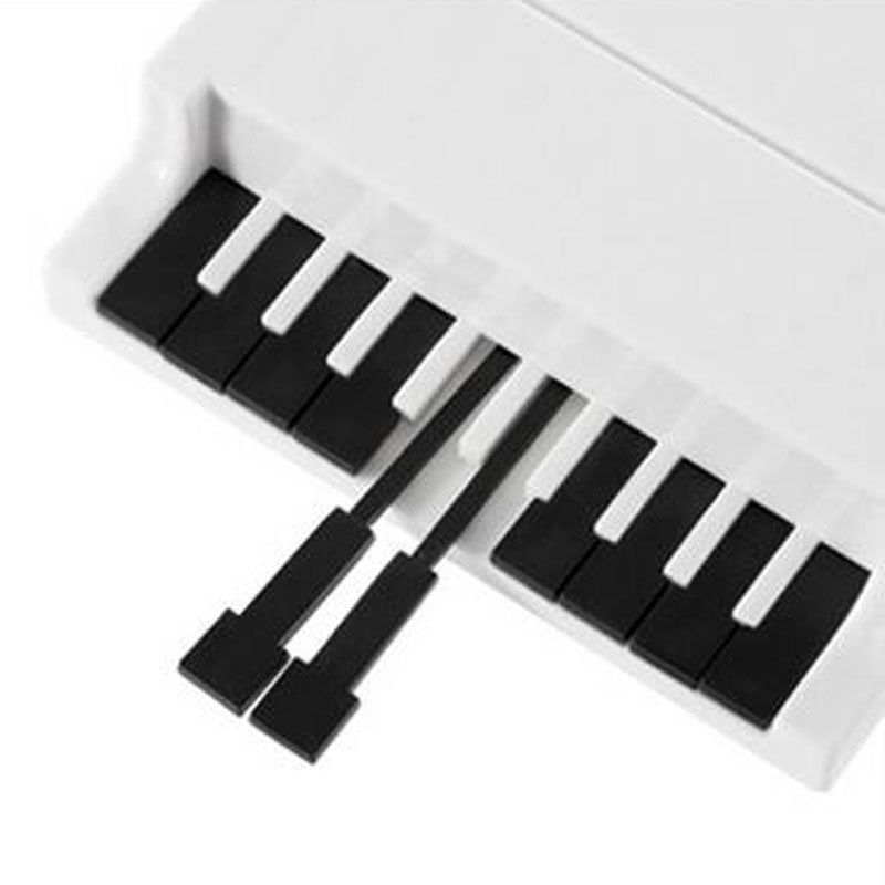 Design innovativo - Forchetta da frutta - Oggetto decorativo a forma di pianofort
