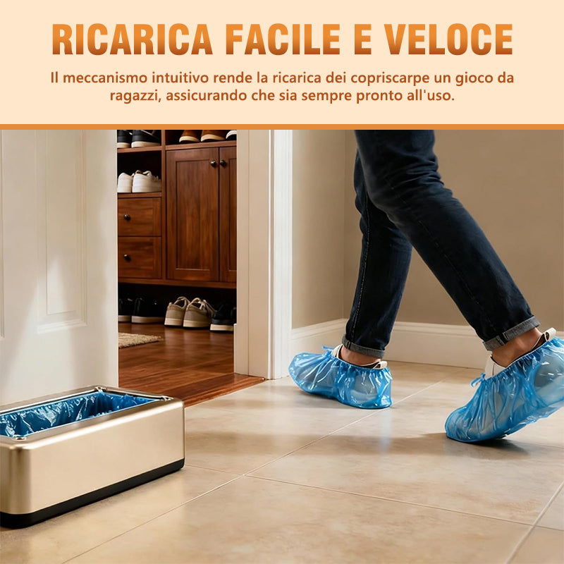 Distributore Automatico di Copriscarpe Monouso: Igiene e Comodità per la Tua Casa o Ufficio