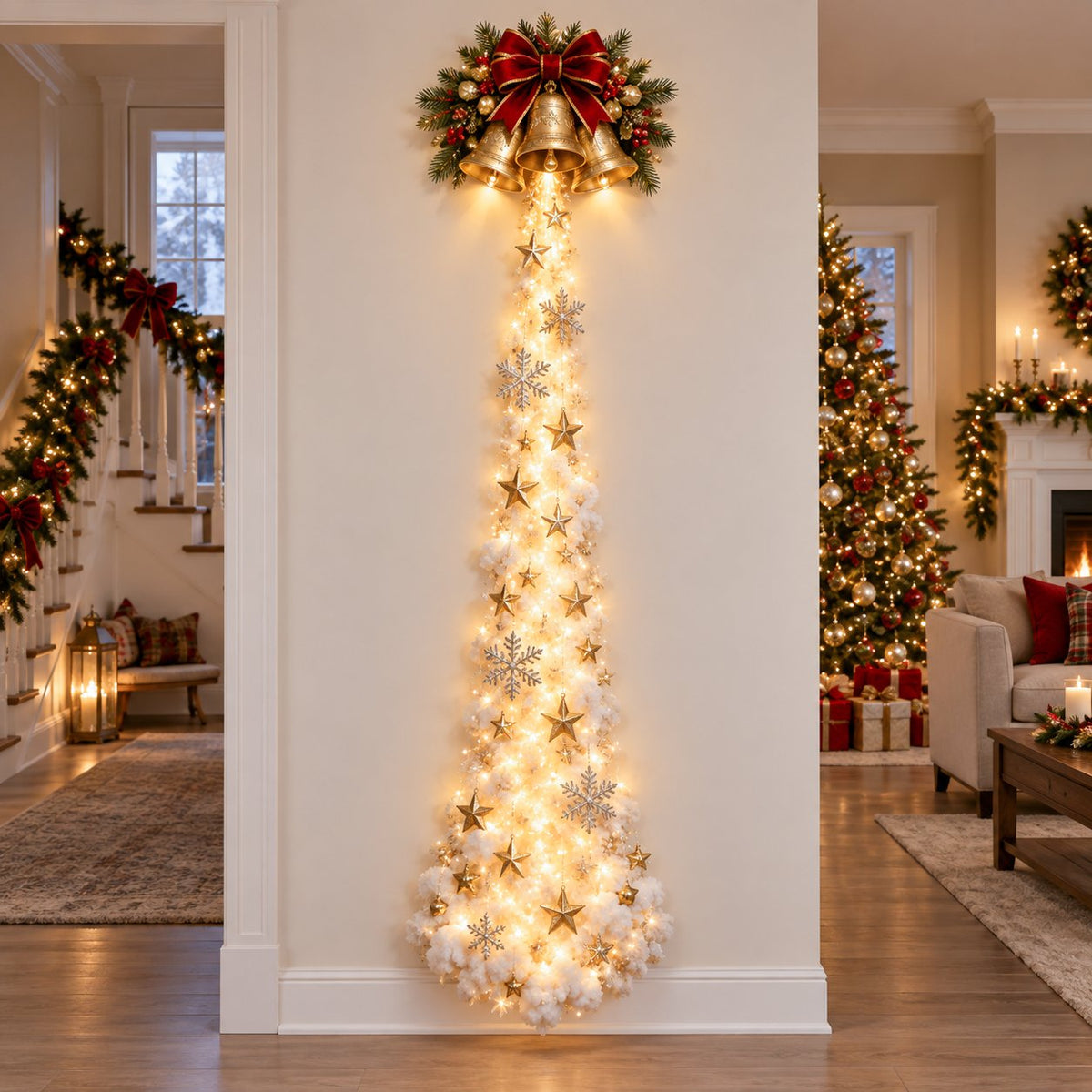 ✨Applique “Christmas Magic Trail” – Un po’ di magia natalizia direttamente sulla tua parete