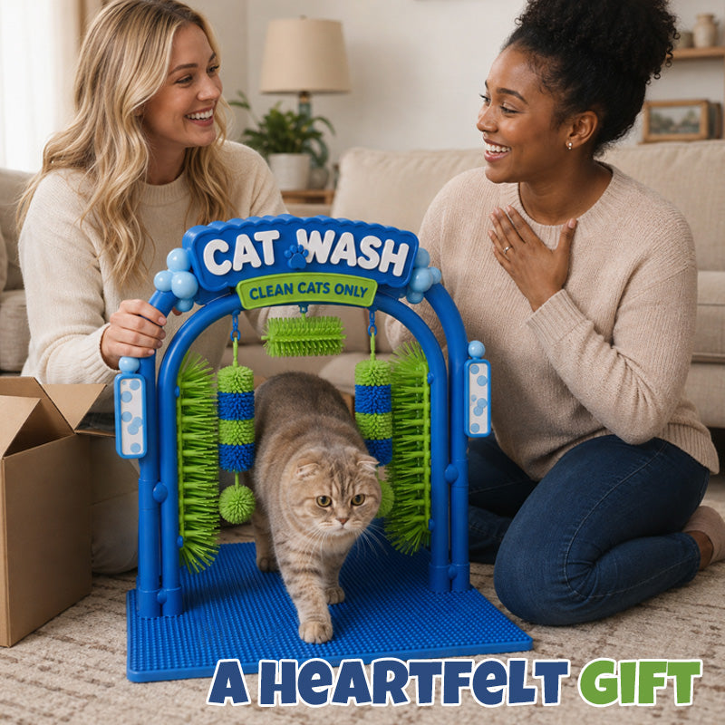 Stazione di toelettatura Cat Wash | Dispositivo di toelettatura autonoma per gatti