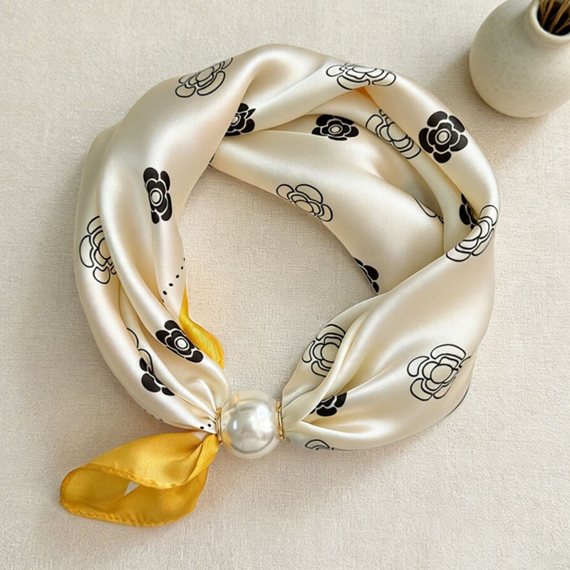 🤍 Collana con sciarpa di perle e chiusura magnetica - Chiusura magnetica, stile istantaneo in pochi secondi! ✨📦