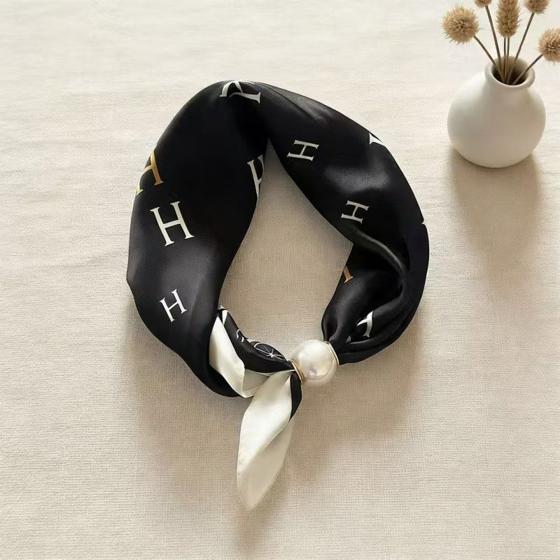 🤍 Collana con sciarpa di perle e chiusura magnetica - Chiusura magnetica, stile istantaneo in pochi secondi! ✨📦