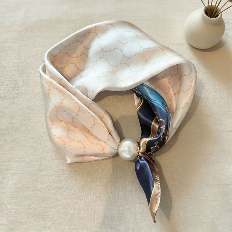 🤍 Collana con sciarpa di perle e chiusura magnetica - Chiusura magnetica, stile istantaneo in pochi secondi! ✨📦