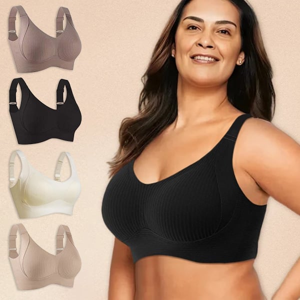 🎁Ultimo giorno: comprane 1, ricevi 3 confezioni🔥Reggiseno super contenitivo | Reggiseno push-up senza ferretto👍Niente più seno cadente