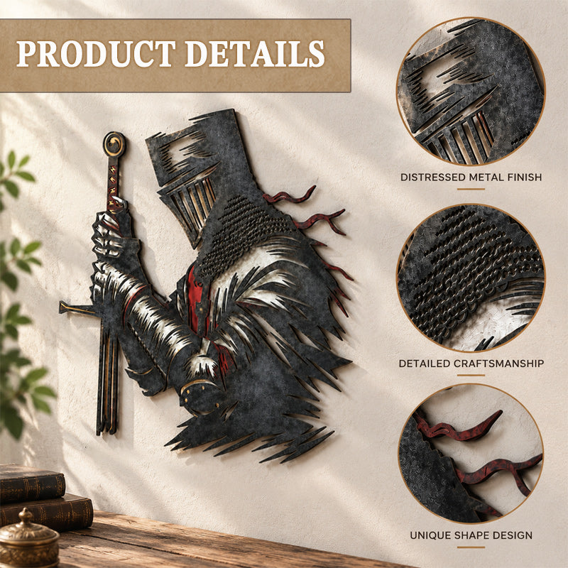 ⚔️Decorazione da parete “Cavaliere medievale” – Il cavaliere guardian