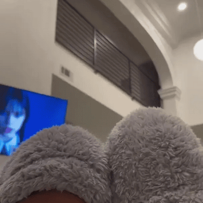 Hanhenuntuvapolvisukat jouluksi