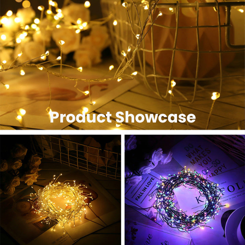 Luci decorative a LED – Perfette per Natale, matrimoni, feste e per creare atmosfera in cas