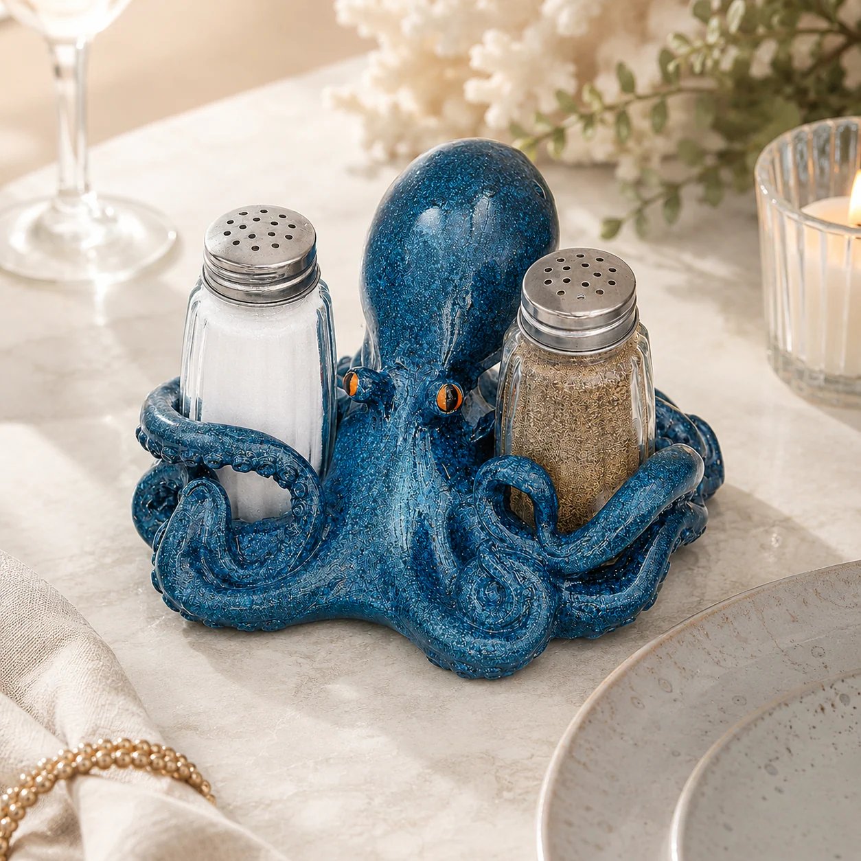 🐬Set di saliere e pepiere a forma di animali costier
