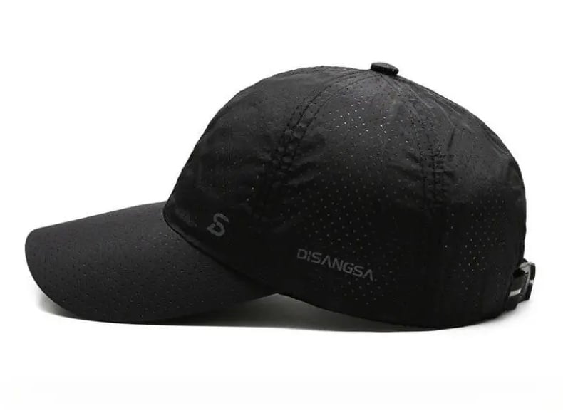 Cappellino da baseball ad asciugatura rapida con protezione UV – Cappellino unisex traspirante e regolabil