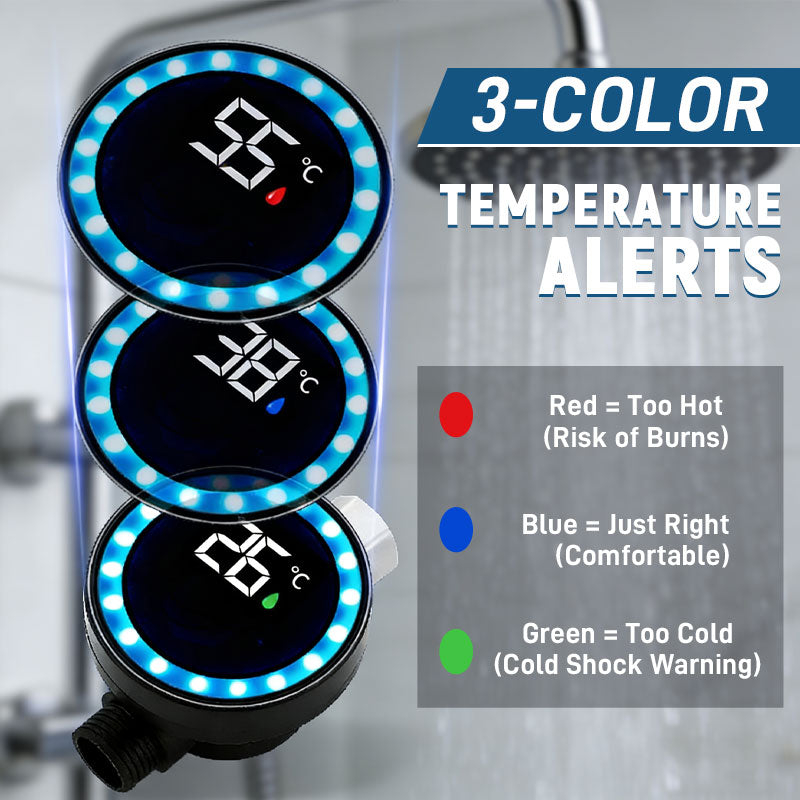 Indicatore di temperatura della doccia a LED