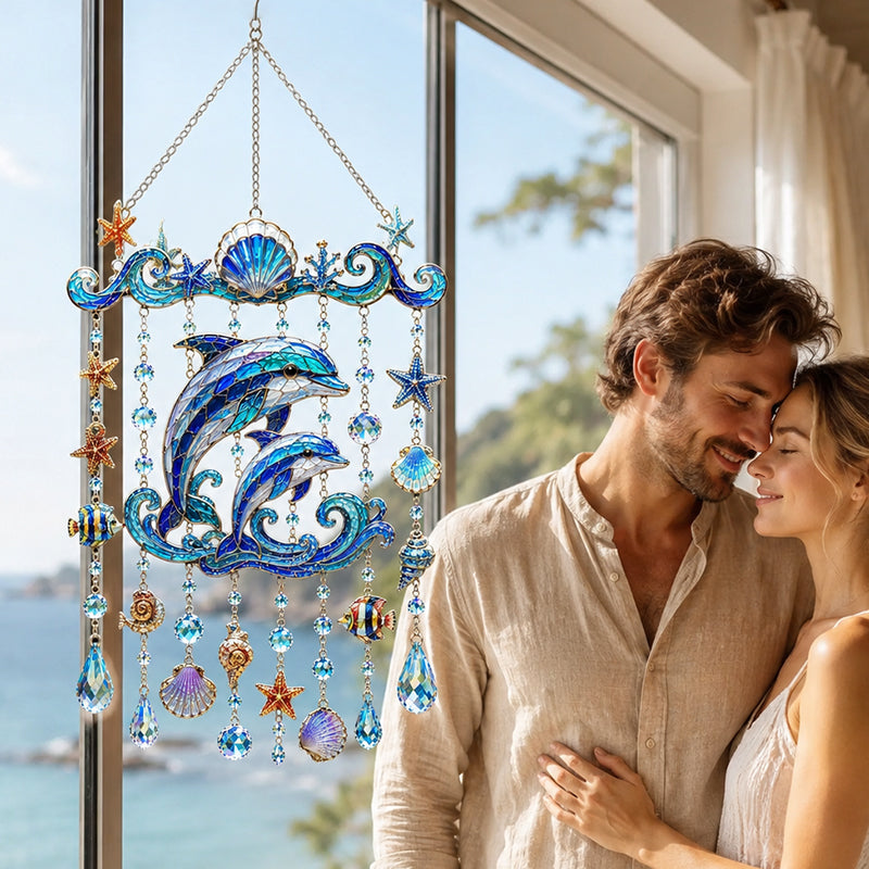 Cattura-sole “Sparkling Ocean Escape” per il tuo giardino