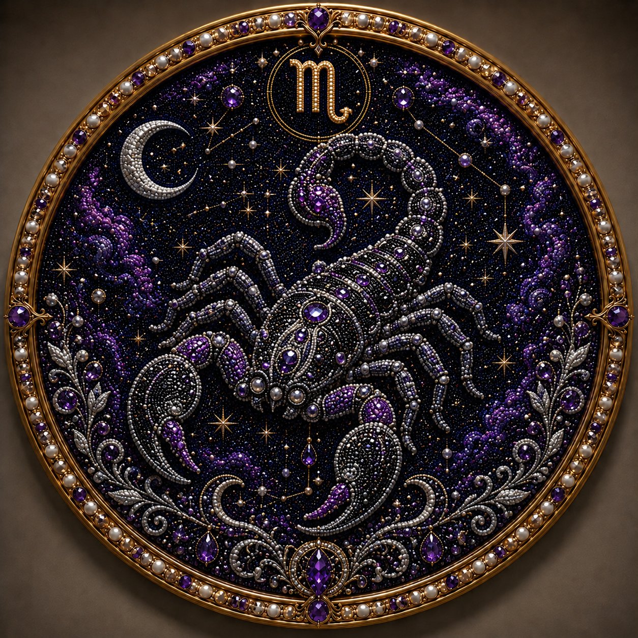 🔥 Kit per la creazione di opere d'arte con perline dei 12 segni zodiacali ♈🌙
