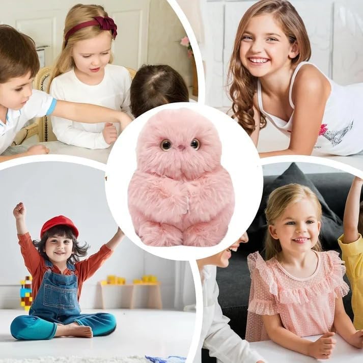 ✨Simpatico robot di compagnia emotivo e timido con intelligenza artificiale, peluche da borsa a forma di bambola👜 - Sa cantare, girare la testa e imparare a parlare🤖