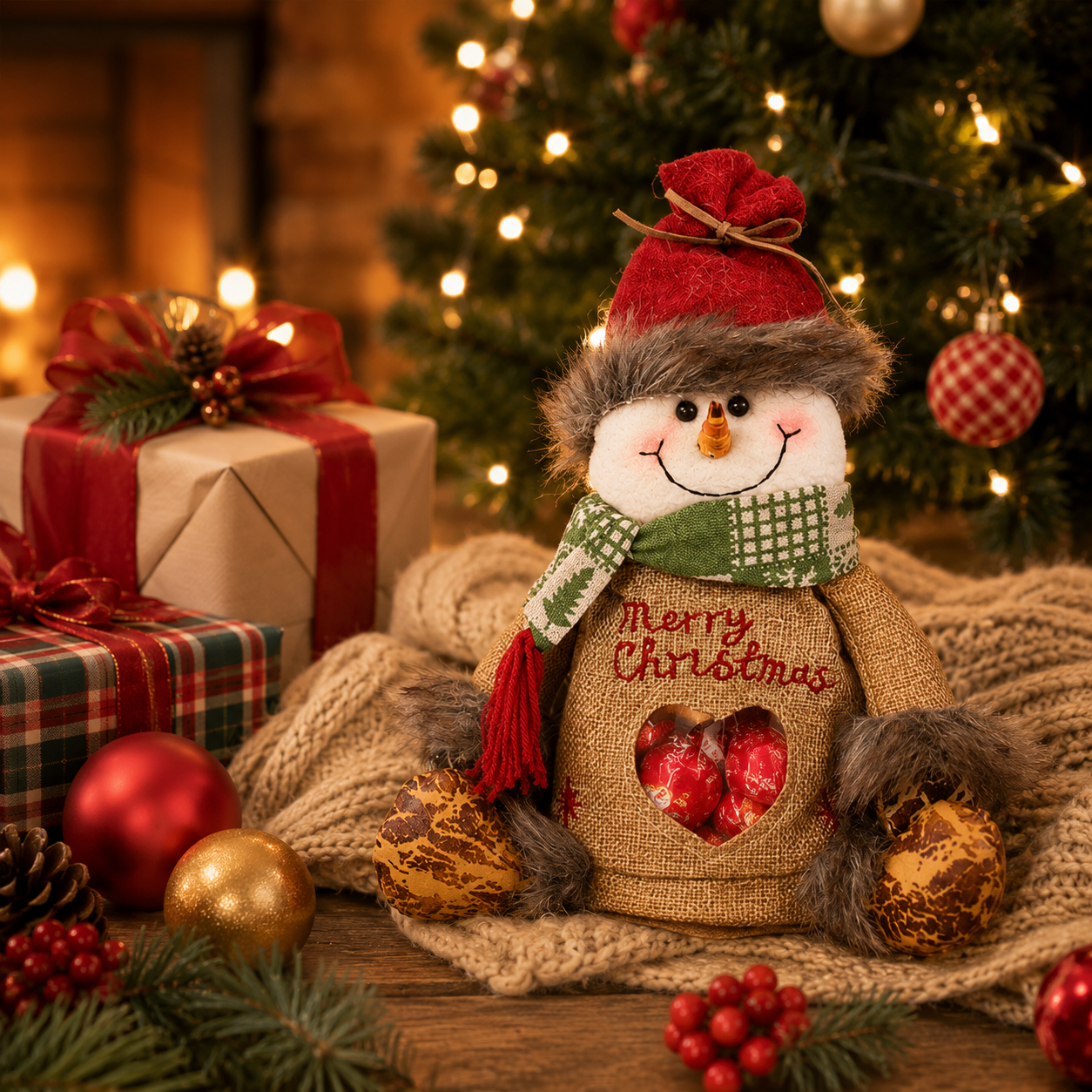 🎉🎅Sacchetti regalo natalizi con chiusura a cerniera