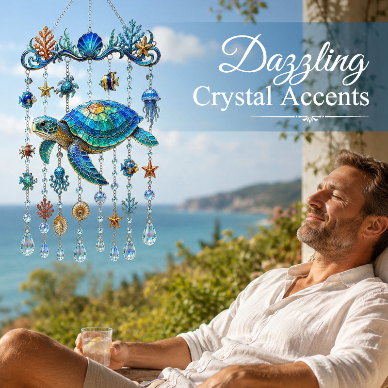 Cattura-sole “Sparkling Ocean Escape” per il tuo giardino