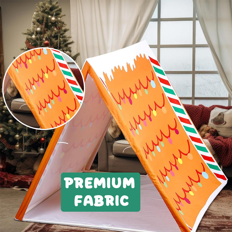 ✨ Tenda di Natale di pan di zenzero - Dove i sogni delle vacanze trovano casa 🍪🎄