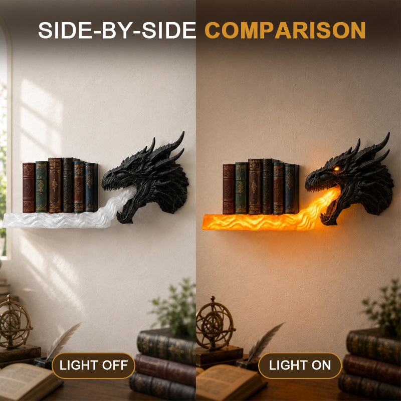 Decorazione da scaffale 3D “Dragon Fire