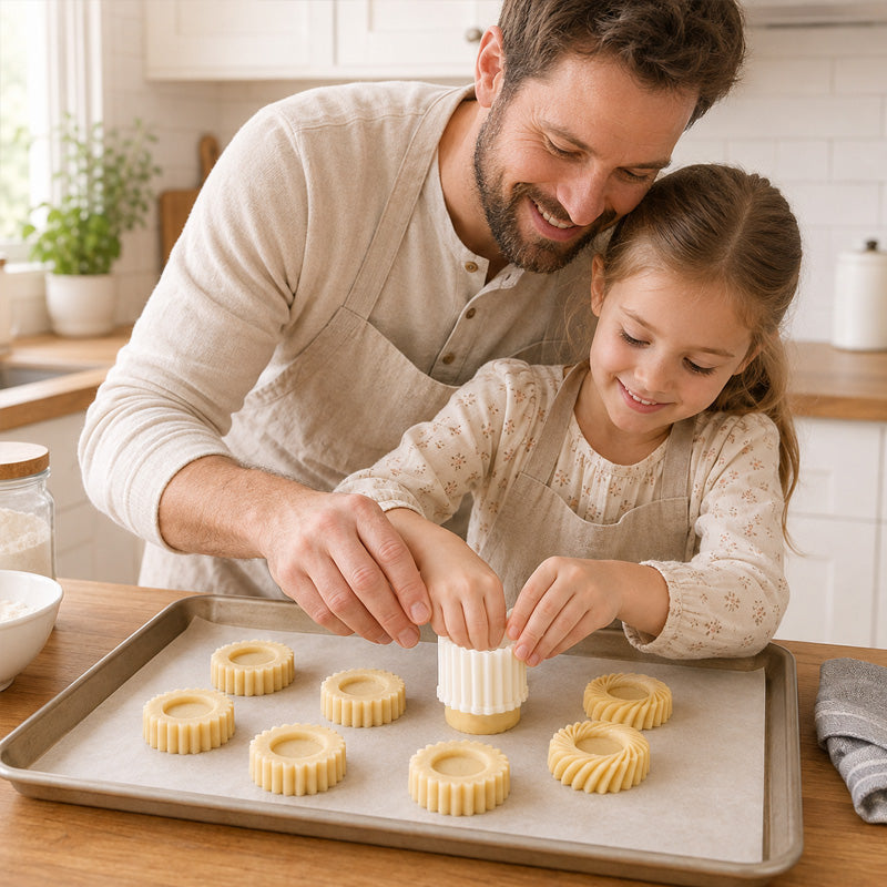 Stampo per dolci 2 in 1 a doppia faccia per dolci fai da te