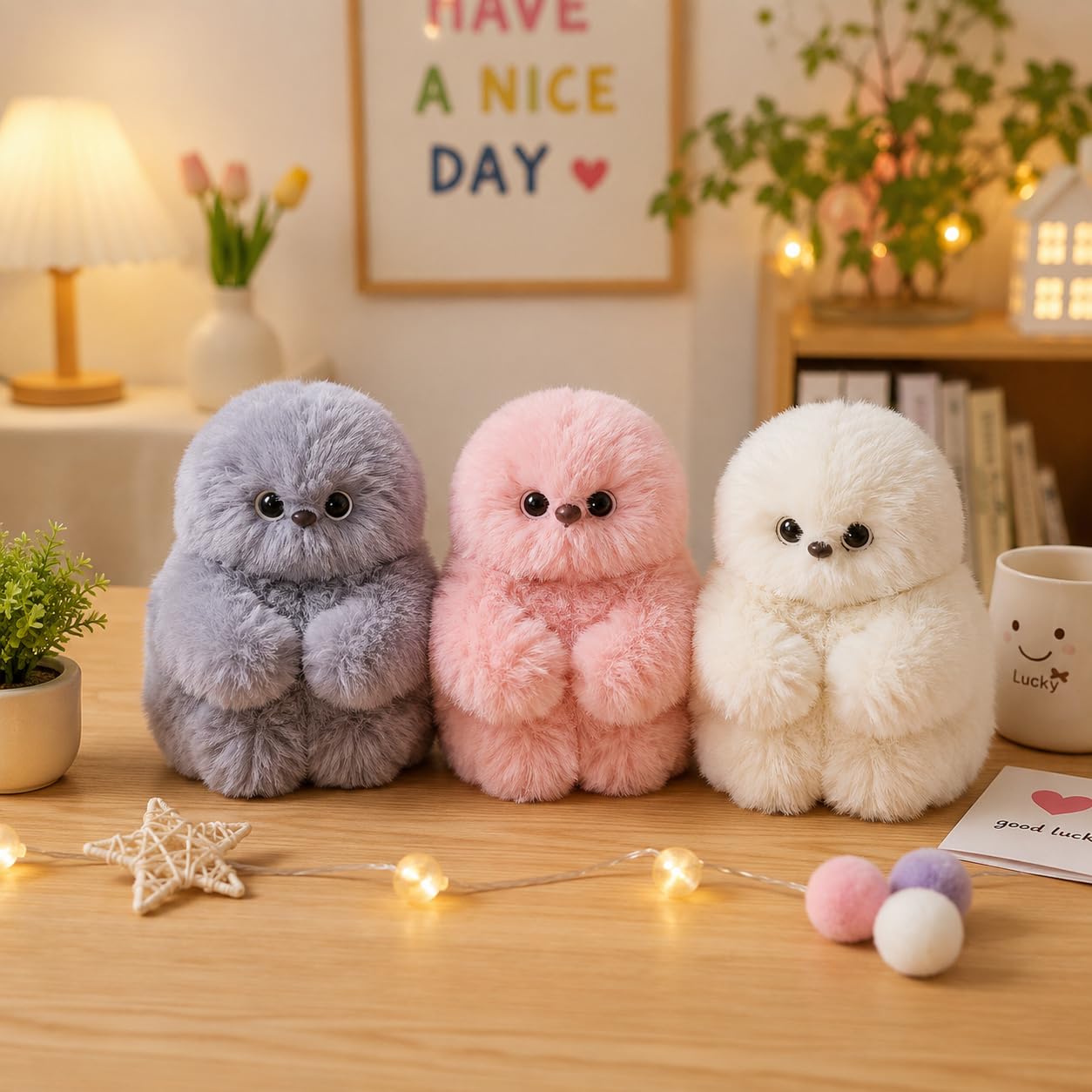✨Simpatico robot di compagnia emotivo e timido con intelligenza artificiale, peluche da borsa a forma di bambola👜 - Sa cantare, girare la testa e imparare a parlare🤖