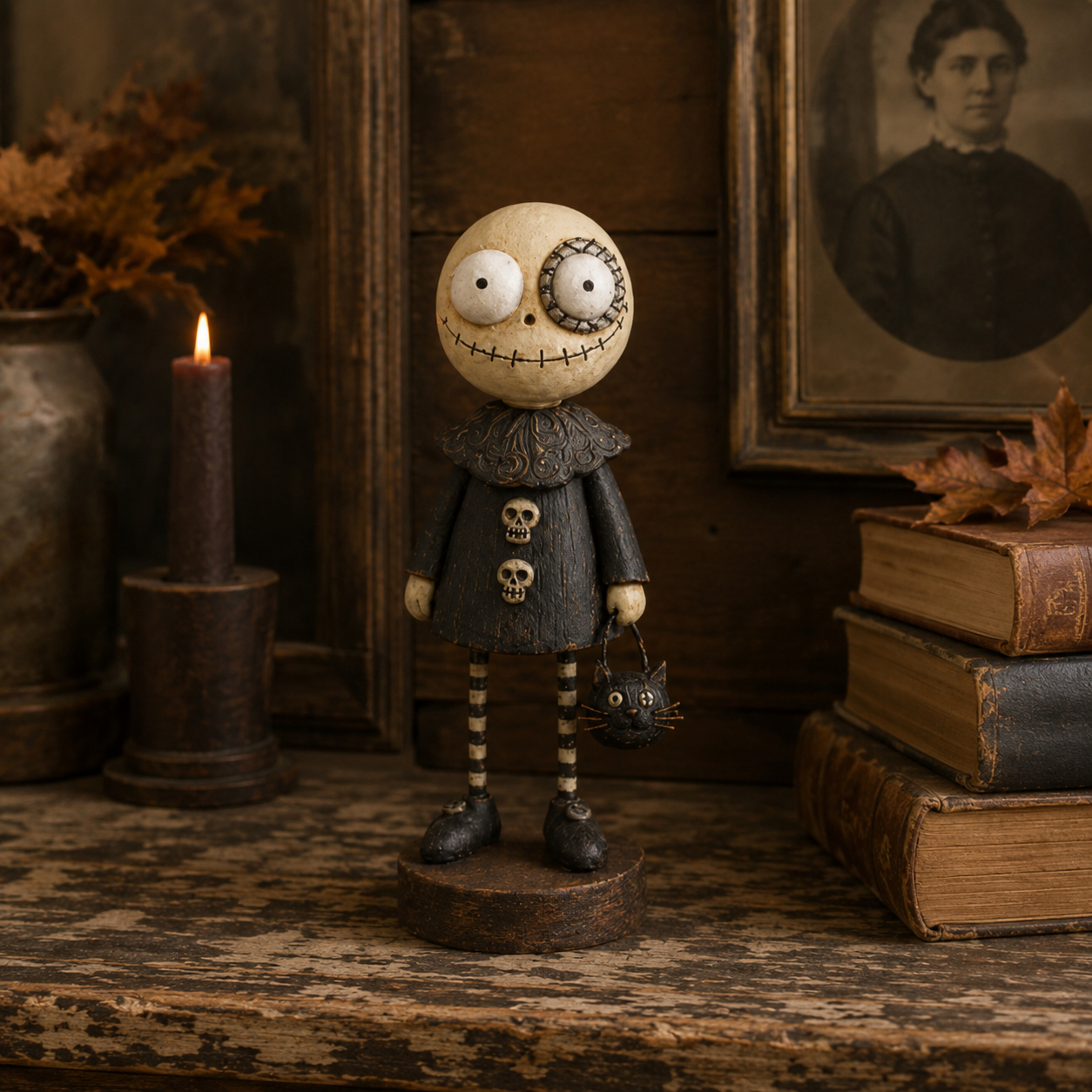 🎃Amici delle zucche primitive – Collezione di statuine vintage di Hallowee