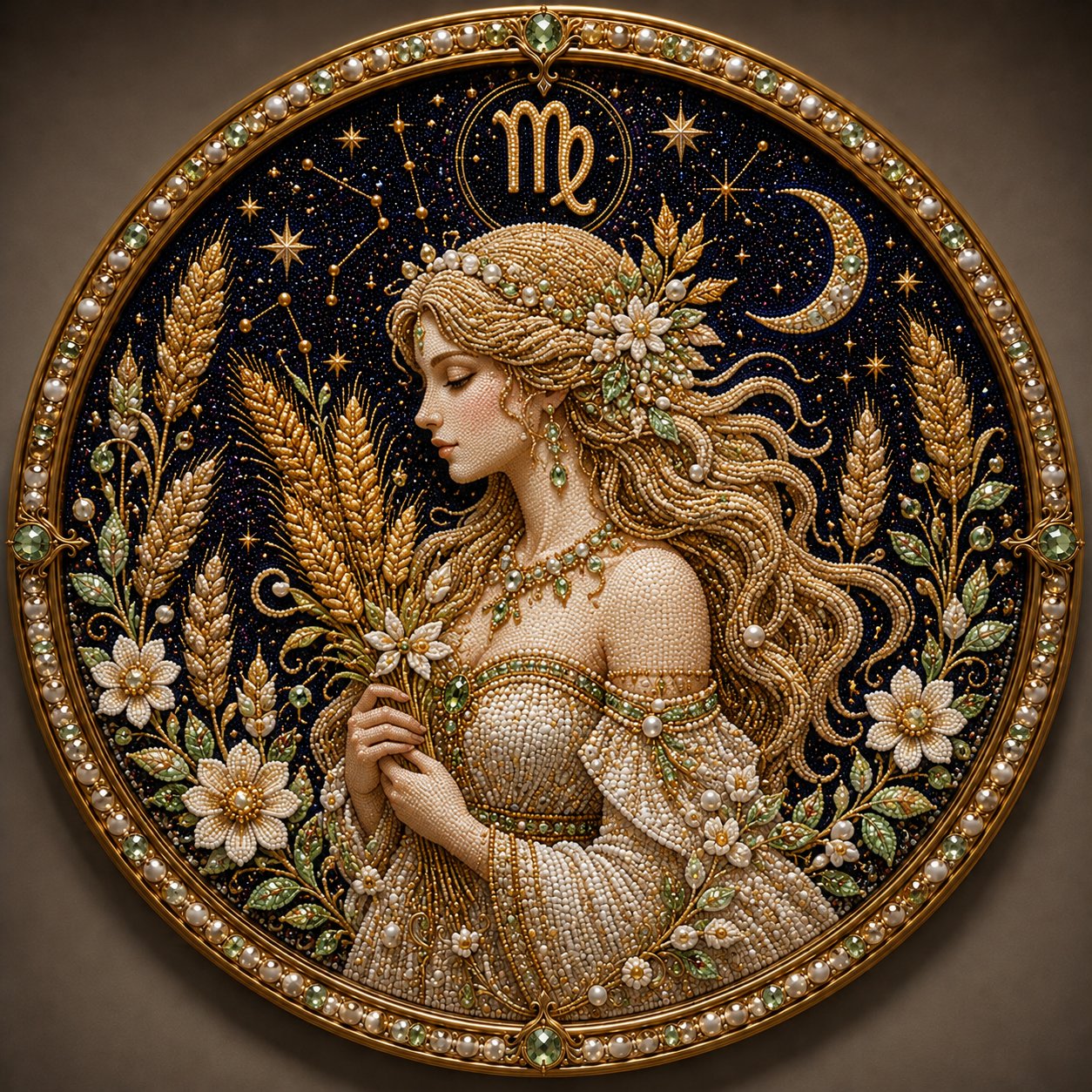 🔥 Kit per la creazione di opere d'arte con perline dei 12 segni zodiacali ♈🌙