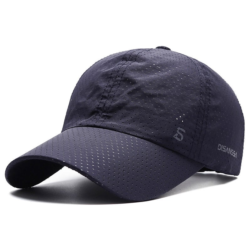 Cappellino da baseball ad asciugatura rapida con protezione UV – Cappellino unisex traspirante e regolabil