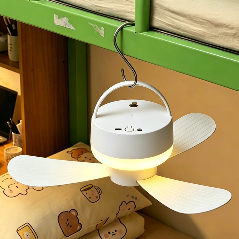 Ventilatore ricaricabile con luc