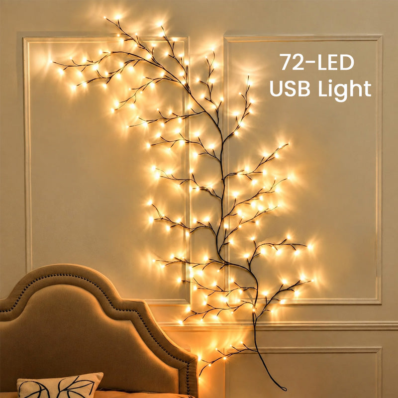 🌟🎅 Ramo LED flessibile – Caldo e festos