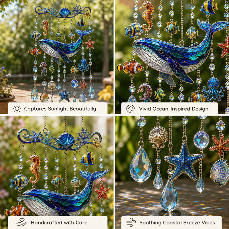 Cattura-sole “Sparkling Ocean Escape” per il tuo giardino
