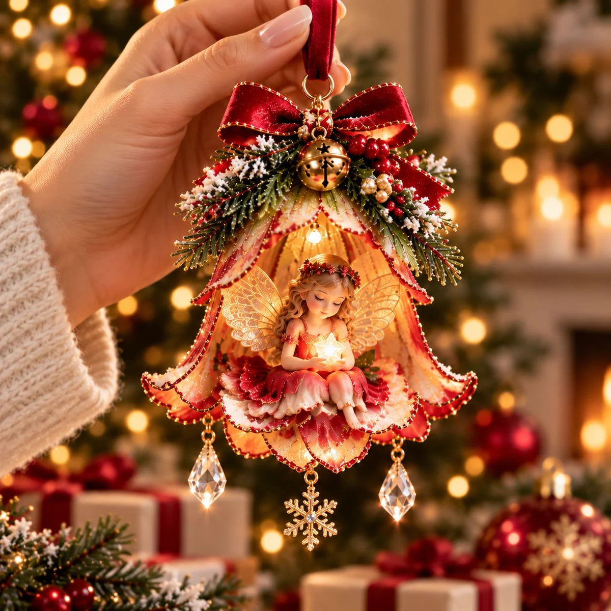 🧚‍♀️✨ Addobbo natalizio “Enchanted Fairy Bell”™