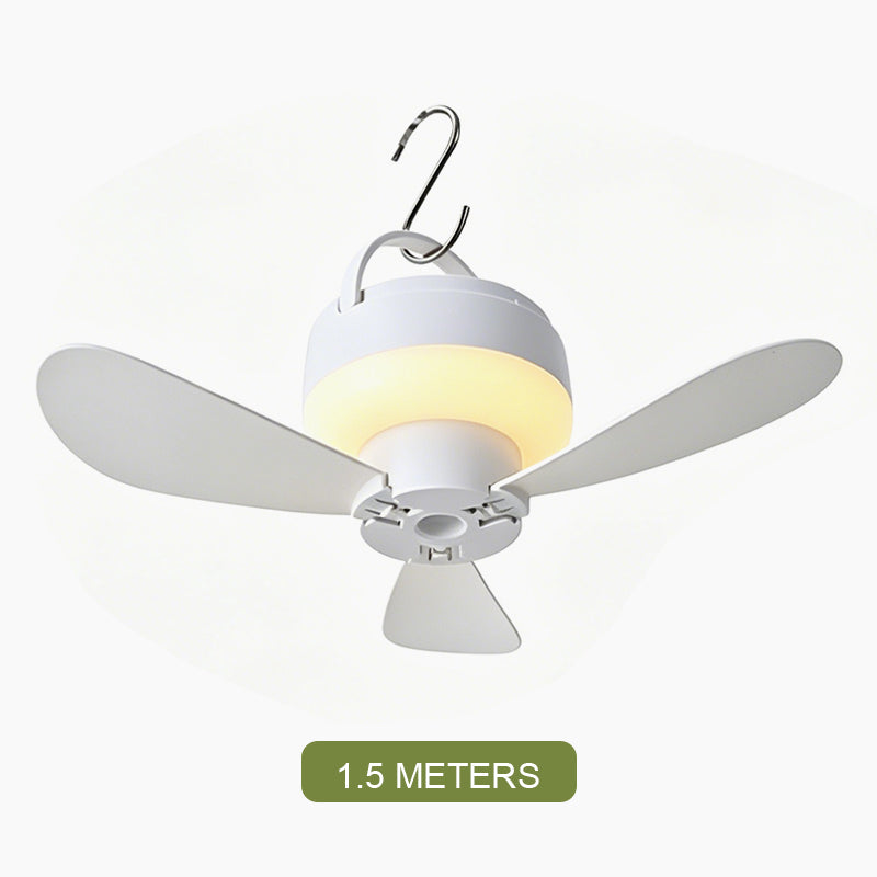 Ventilatore ricaricabile con luc