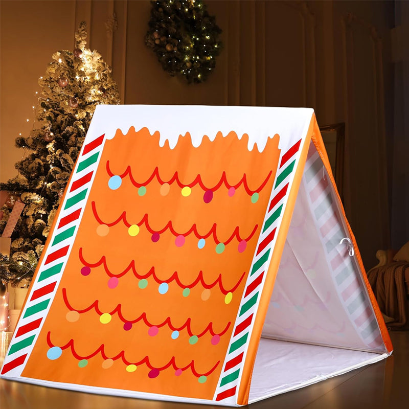 ✨ Tenda di Natale di pan di zenzero - Dove i sogni delle vacanze trovano casa 🍪🎄