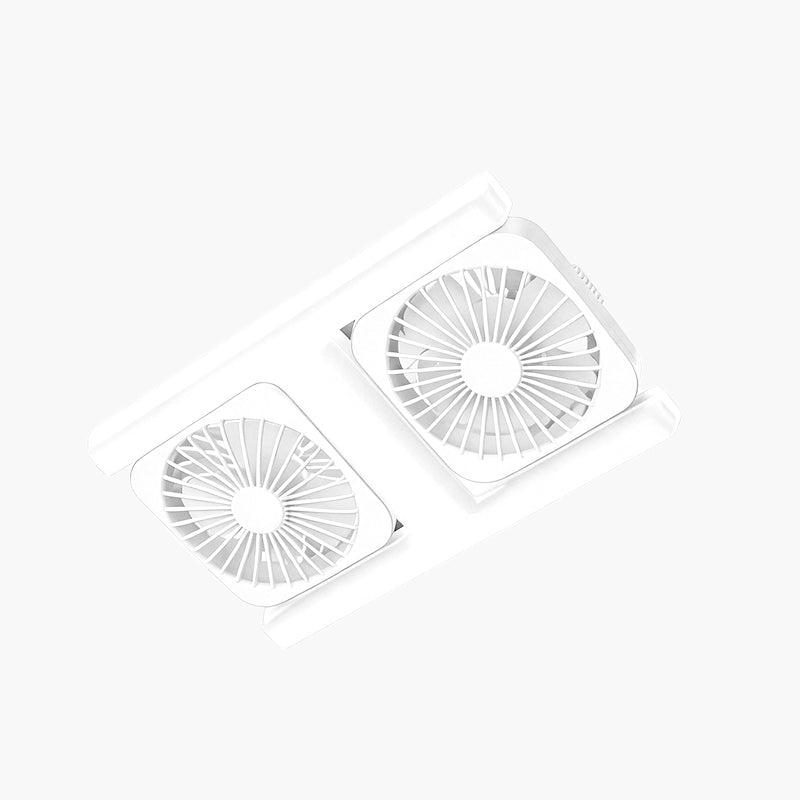 Plafoniera LED Silenziosa con Doppio Ventilatore Integrato