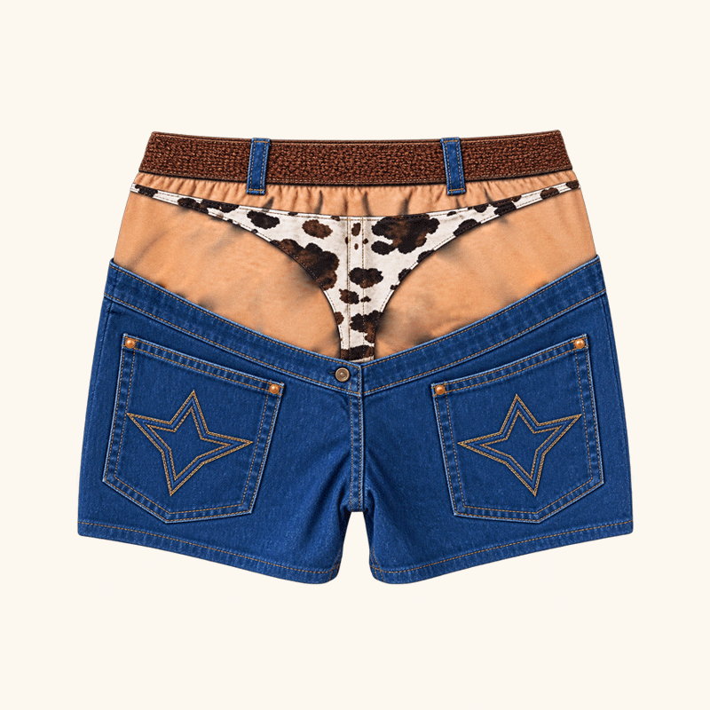 🏖️ Strandshorts i deni
