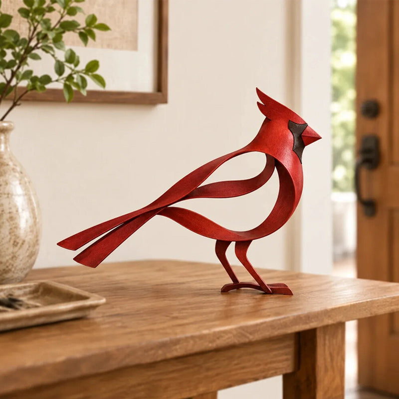 🕊️Scultura in metallo a forma di uccello per l'arredamento della cas