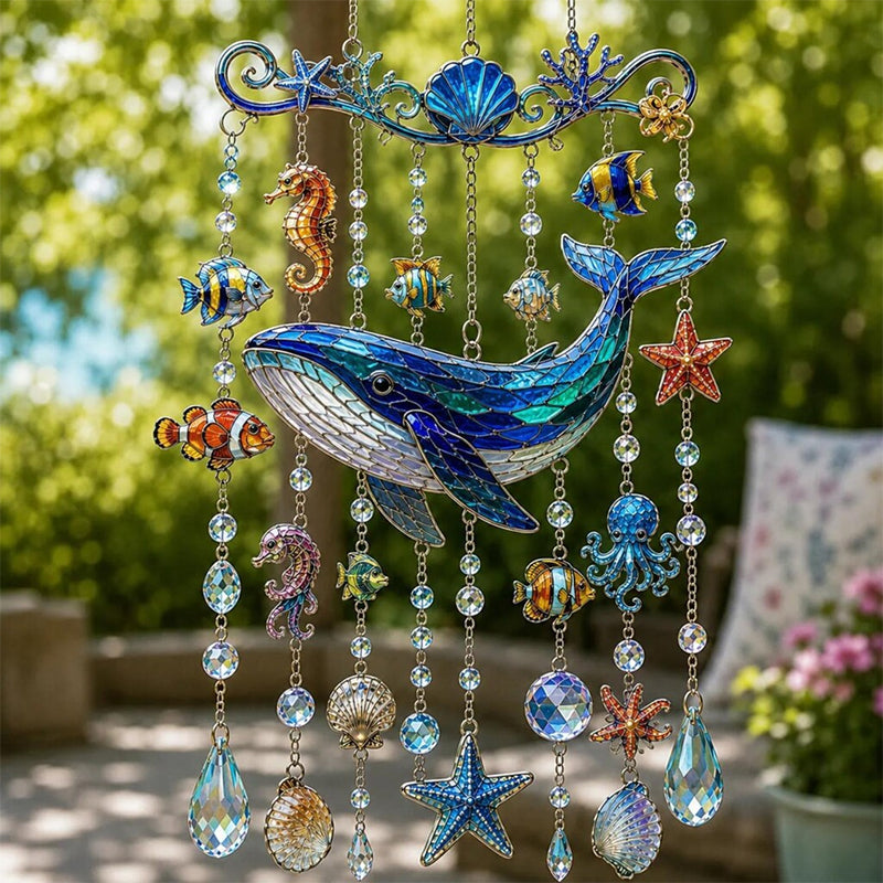 Cattura-sole “Sparkling Ocean Escape” per il tuo giardino