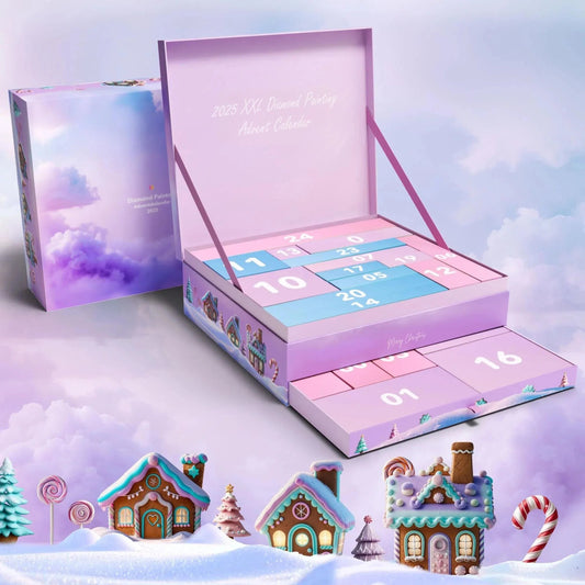💎🎄Calendario dell'Avvento 2025 XXL Diamond Painting - ✨Edizione limitata
