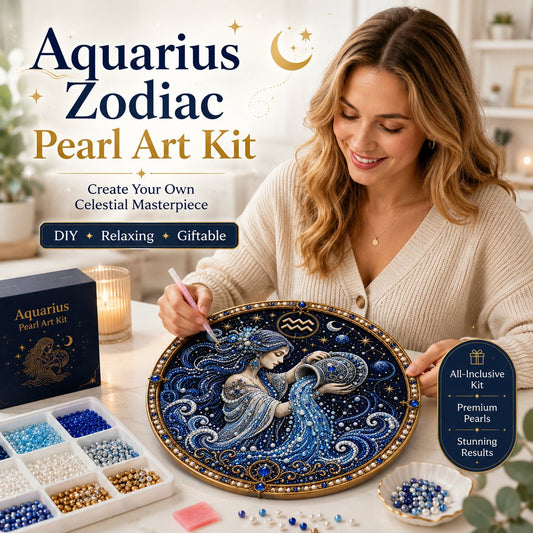 🔥 Kit per la creazione di opere d'arte con perline dei 12 segni zodiacali ♈🌙
