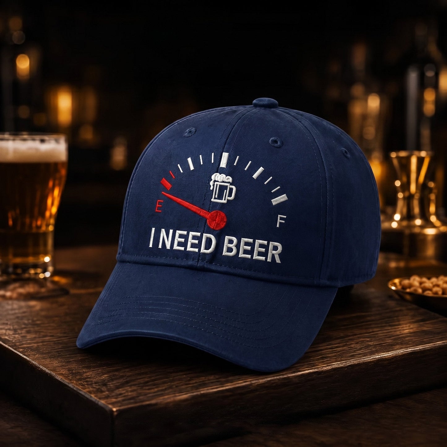 🔥ULTIMO GIORNO DI SCONTO DEL 50% – 🍺 Cappellino da baseball con ricamo “I NEED BEER” – Cappellino commemorativo unisex