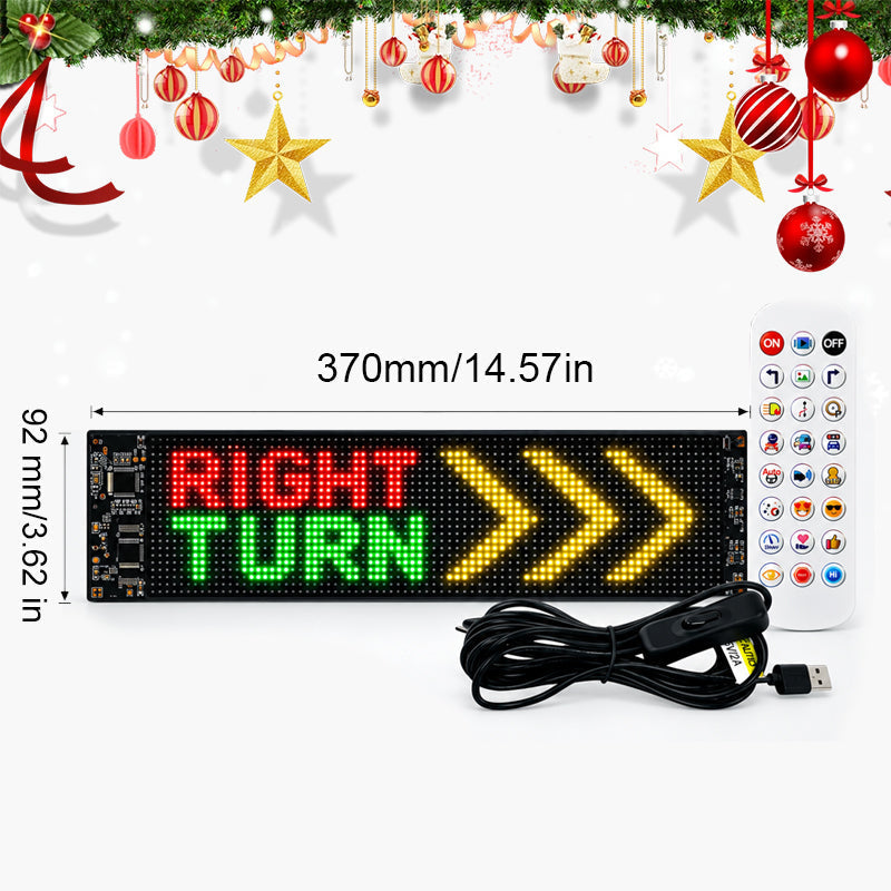 Display LED pixel natalizio intelligente controllato tramite ap